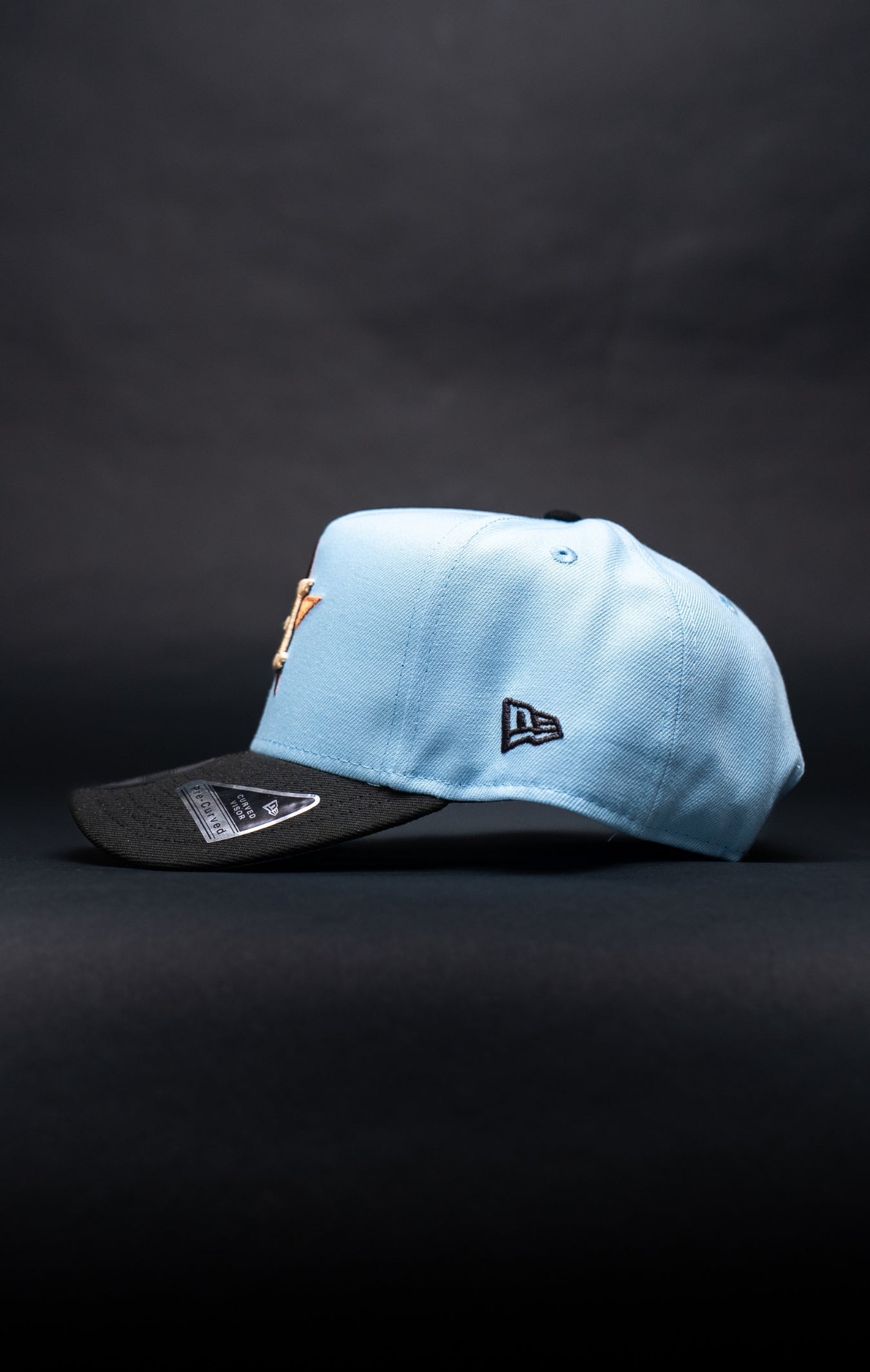 NEW ERA 9FIFTY A-FRAME SKY BLUE HOUSTON ASTROS W/ "35 GREAT YEARS" SIDE PATCH