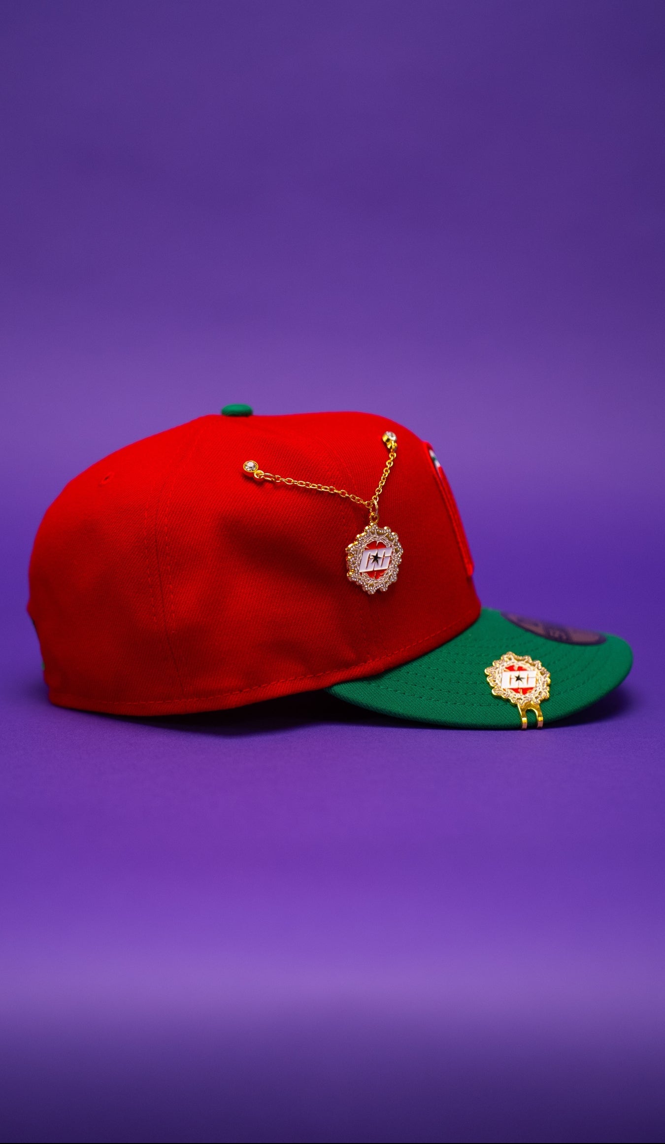 NEW ERA EXCLUSIVE 59FIFTY RED/GREEN MEXICO 2025 WORLD BASEBALL CLASSIC TWO TONE