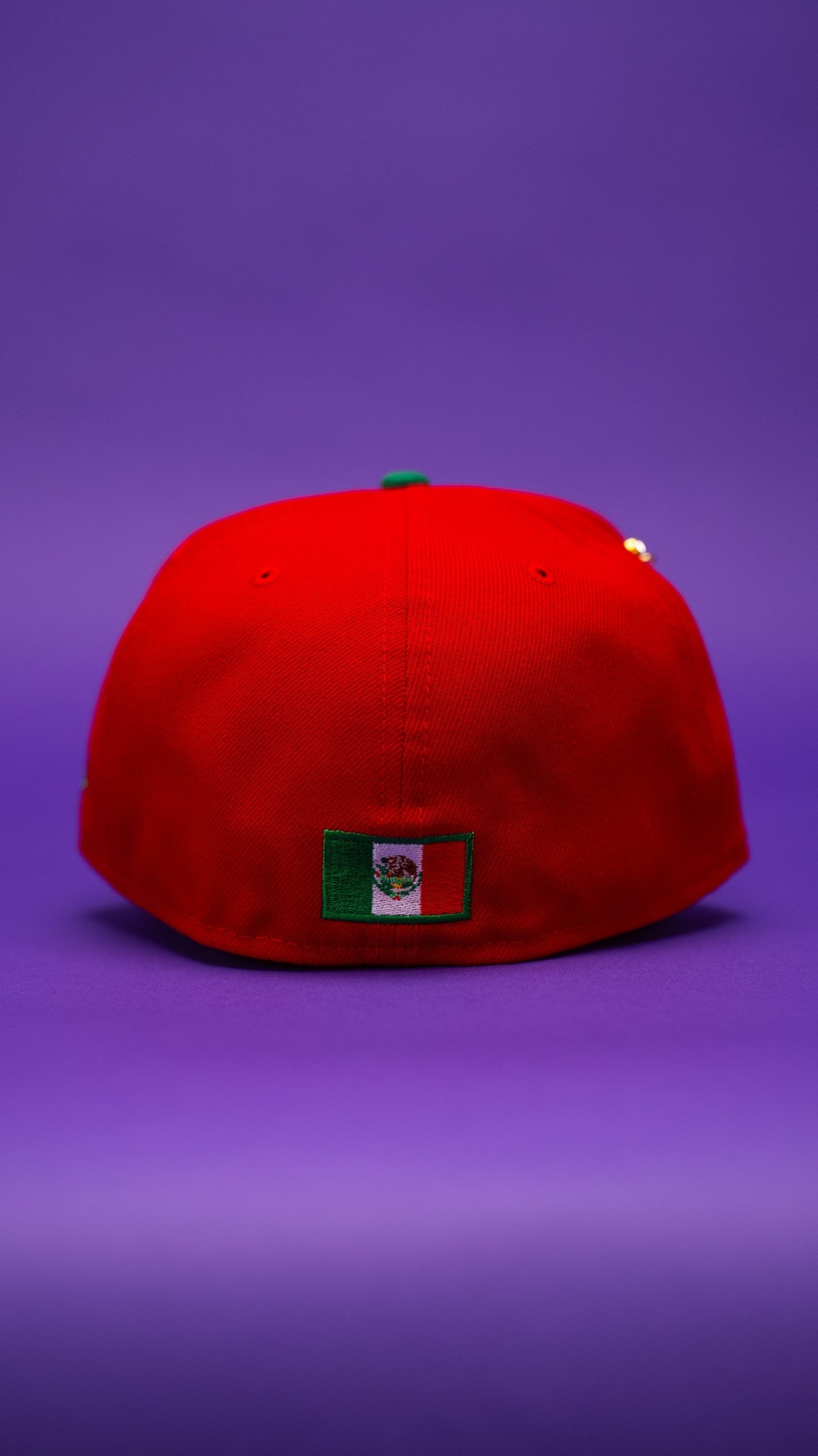 NEW ERA EXCLUSIVE 59FIFTY RED/GREEN MEXICO 2025 WORLD BASEBALL CLASSIC TWO TONE