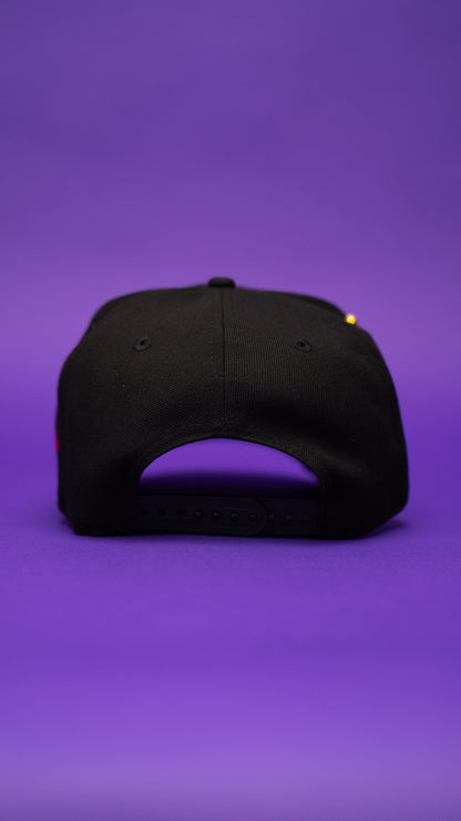 NEW ERA EXCLUSIVE 9FIFTY BLACKED OUT DETROIT TIGERS SNAPBACK W/ 40TH ANNIVERSARY SIDE PATCH