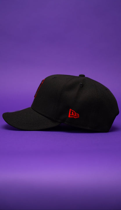NEW ERA EXCLUSIVE 9FIFTY BLACKED OUT DETROIT TIGERS SNAPBACK W/ 40TH ANNIVERSARY SIDE PATCH
