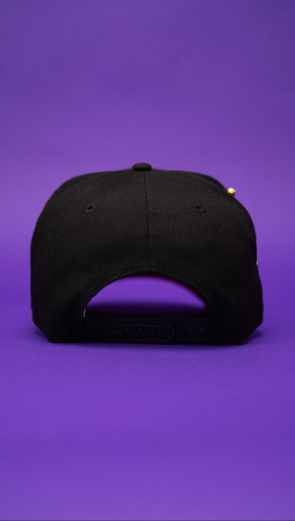NEW ERA EXCLUSIVE 9FIFTY BLACK SAN DIEGO PADRES SNAPBACK W/ ALL STAR GAME SIDE PATCH