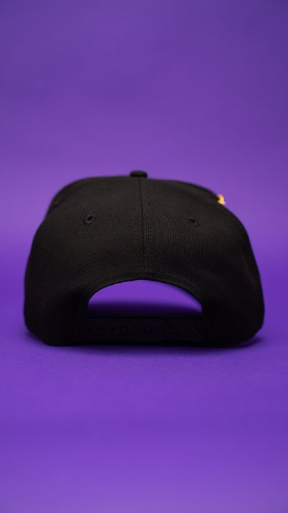 NEW ERA EXCLUSIVE 9FIFTY BLACK CHARROS DE JALISCO SNAPBACK W/ CAMPEONES SIDE PATCH