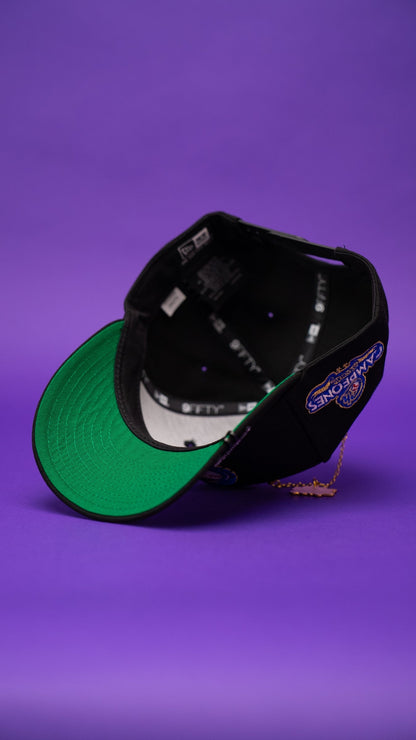NEW ERA EXCLUSIVE 9FIFTY BLACK CHARROS DE JALISCO SNAPBACK W/ CAMPEONES SIDE PATCH