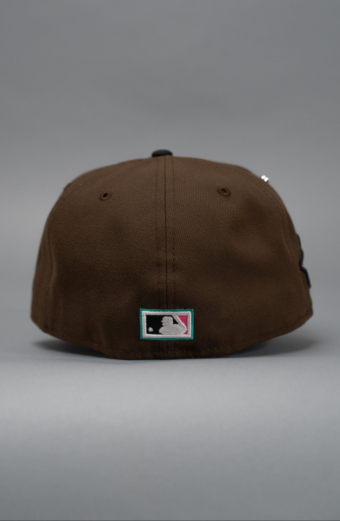 NEW ERA EXCLUSIVE 59FIFTY BROWN/BLACK TAMPA BAY RAYS W/ 10TH SEASON SIDE PATCH