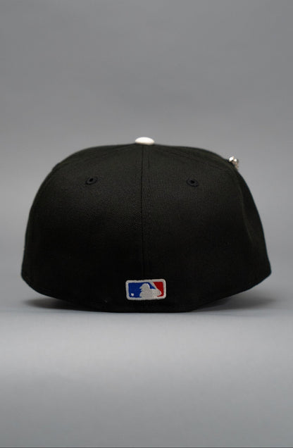 NEW ERA EXCLUSIVE 59FIFTY BLACK LOS ANGELES DODGERS SCRIPT