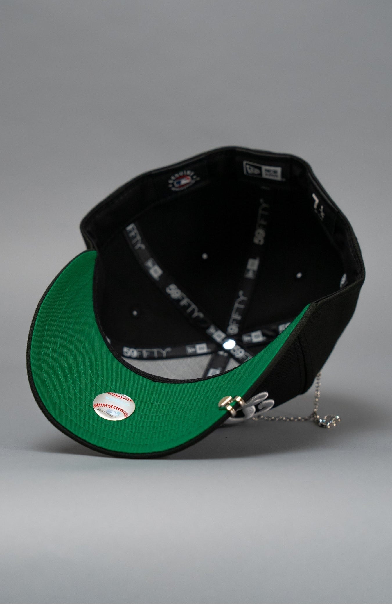 NEW ERA EXCLUSIVE 59FIFTY BLACK LOS ANGELES DODGERS SCRIPT