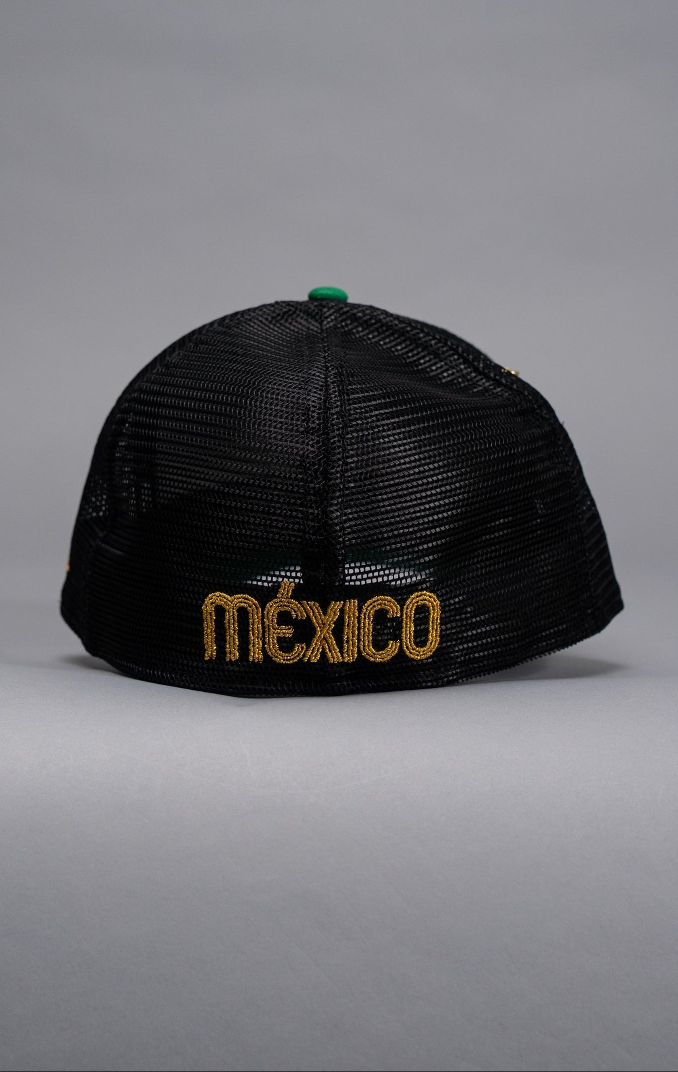 NEW ERA EXCLUSIVE 59FIFTY SATIN/REALTREE 2025 WBC MEXICO SCRIPT W/ EL GALLO SIDE PATCH