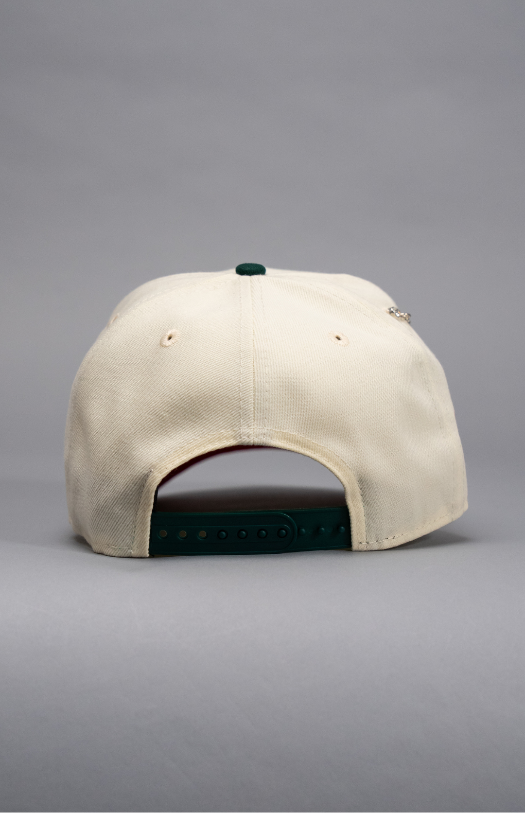 NEW ERA EXCLUSIVE 9FIFTY CHROME/FOREST GREEN WASHINGTON NATIONALS SNAPBACK W/ ALL STAR GAME SIDE PATCH
