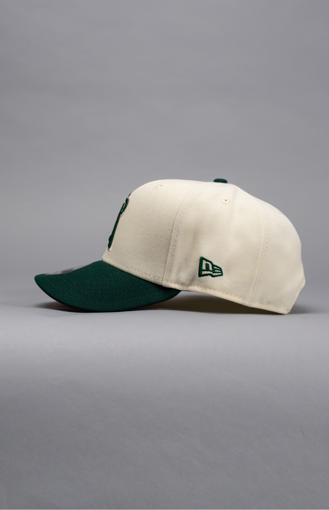 NEW ERA EXCLUSIVE 9FIFTY CHROME/FOREST GREEN ANAHEIM ANGELS SNAPBACK W/ ALL STAR GAME SIDE PATCH