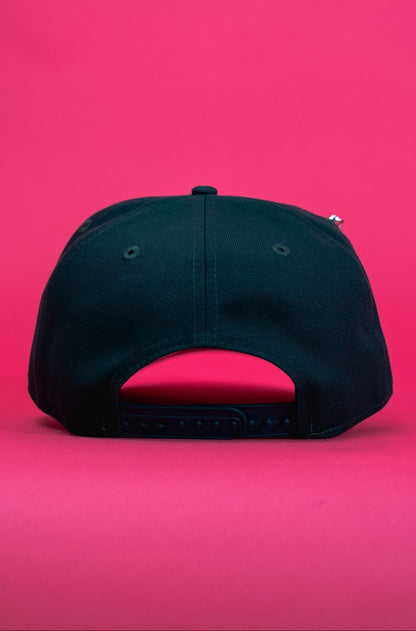 NEW ERA EXCLUSIVE 9FIFTY EMERALD GREEN LOS ANGELES DODGERS "SHOHEI OHTANI" SCRIPTSNAPBACK W/ LA LOGO SIDE PATCH