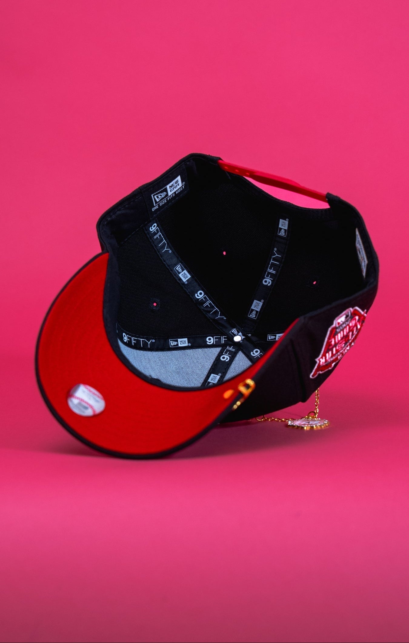 NEW ERA EXCLUSIVE 9FIFTY BLACK DETROIT TIGERS SNAPBACK W/ 2005 ALL STAR GAME SIDE PATCH