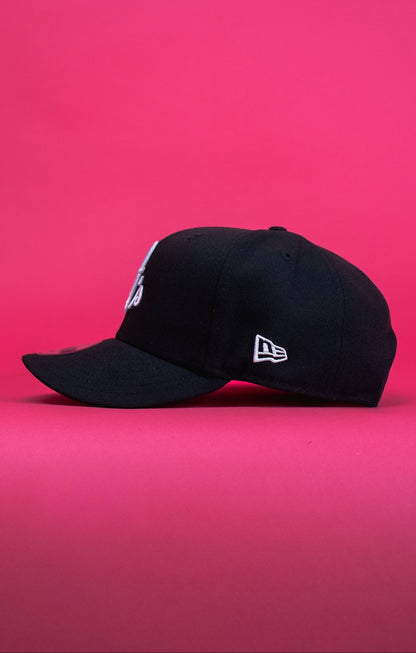 NEW ERA EXCLUSIVE 9FIFTY BLACK BALTIMORE ORIOLES SNAPBACK W/ 30TH ANNIVERSARY SIDE PATCH