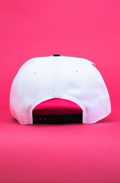 NEW ERA EXCLUSIVE 9FIFTY PEARL WHITE MONTREAL EXPOS SNAPBACK W/ 1982 ALL STAR GAME SIDE PATCH