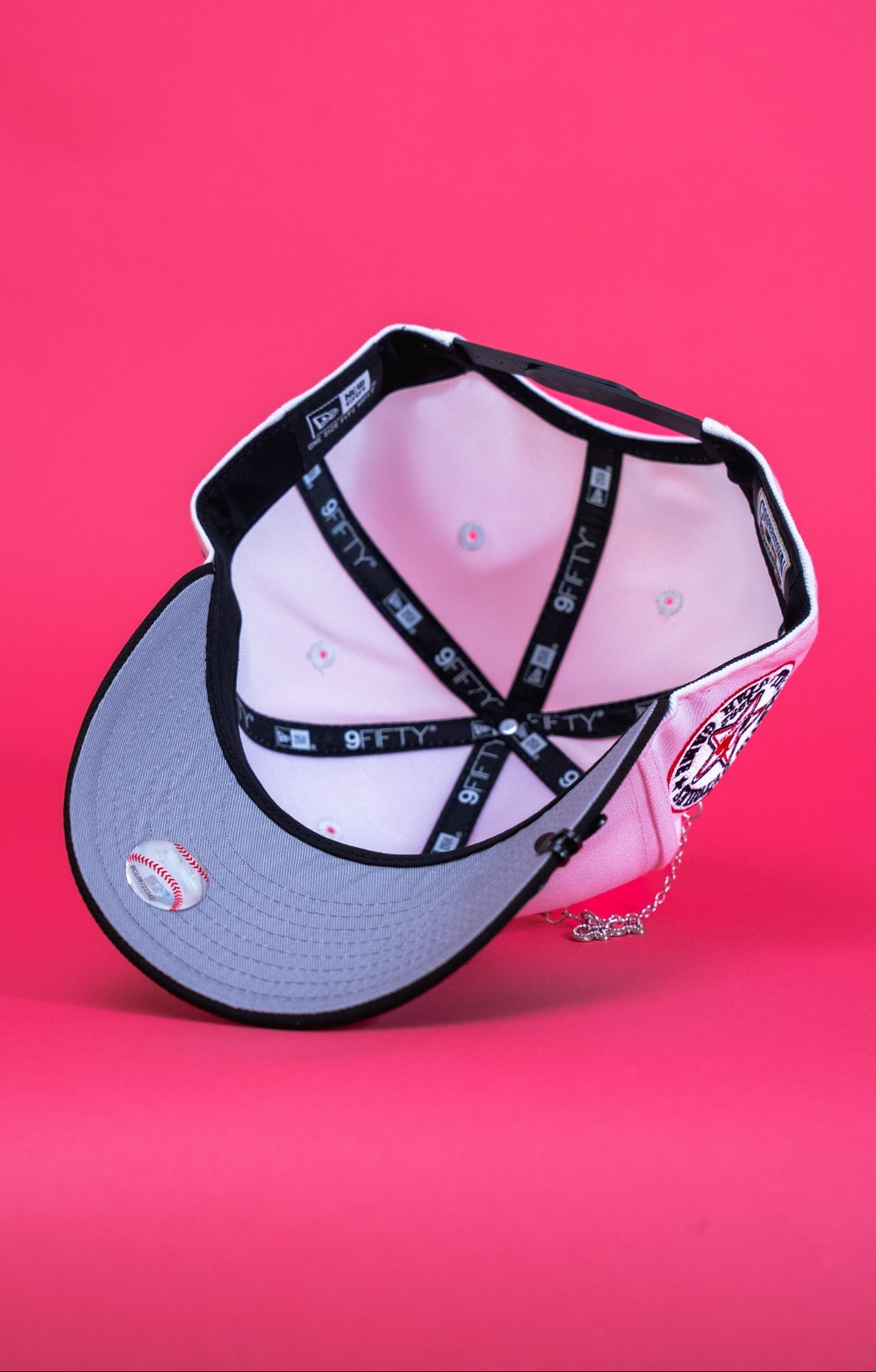 NEW ERA EXCLUSIVE 9FIFTY PEARL WHITE MONTREAL EXPOS SNAPBACK W/ 1982 ALL STAR GAME SIDE PATCH
