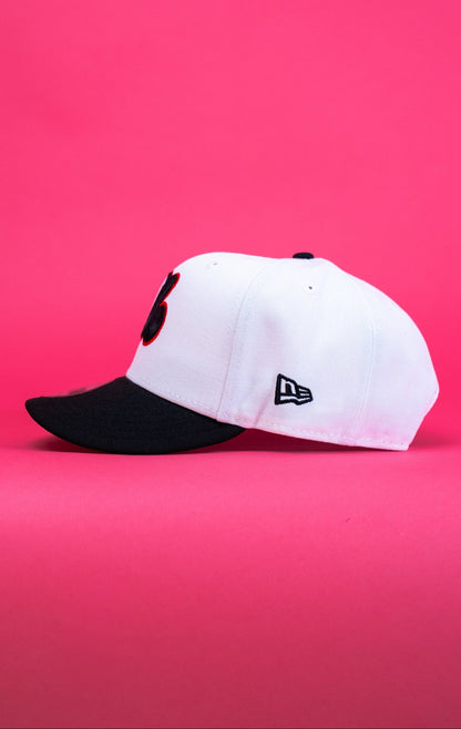 NEW ERA EXCLUSIVE 9FIFTY PEARL WHITE MONTREAL EXPOS SNAPBACK W/ 1982 ALL STAR GAME SIDE PATCH