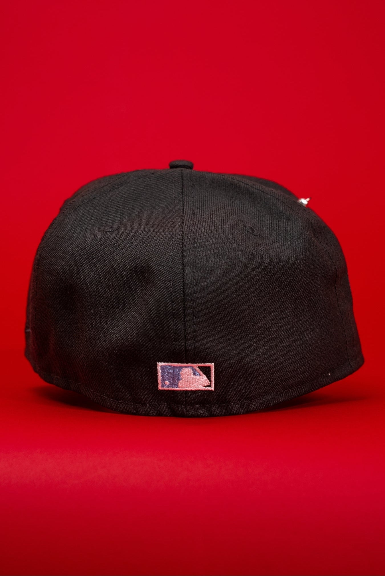NEW ERA EXCLUSIVE 59FIFTY BLACK TORONTO BLUE JAYS W/ 30TH SEASON SIDE PATCH