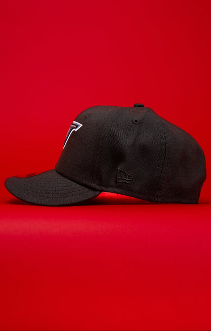 NEW ERA EXCLUSIVE 59FIFTY BLACK TORONTO BLUE JAYS W/ 30TH SEASON SIDE PATCH