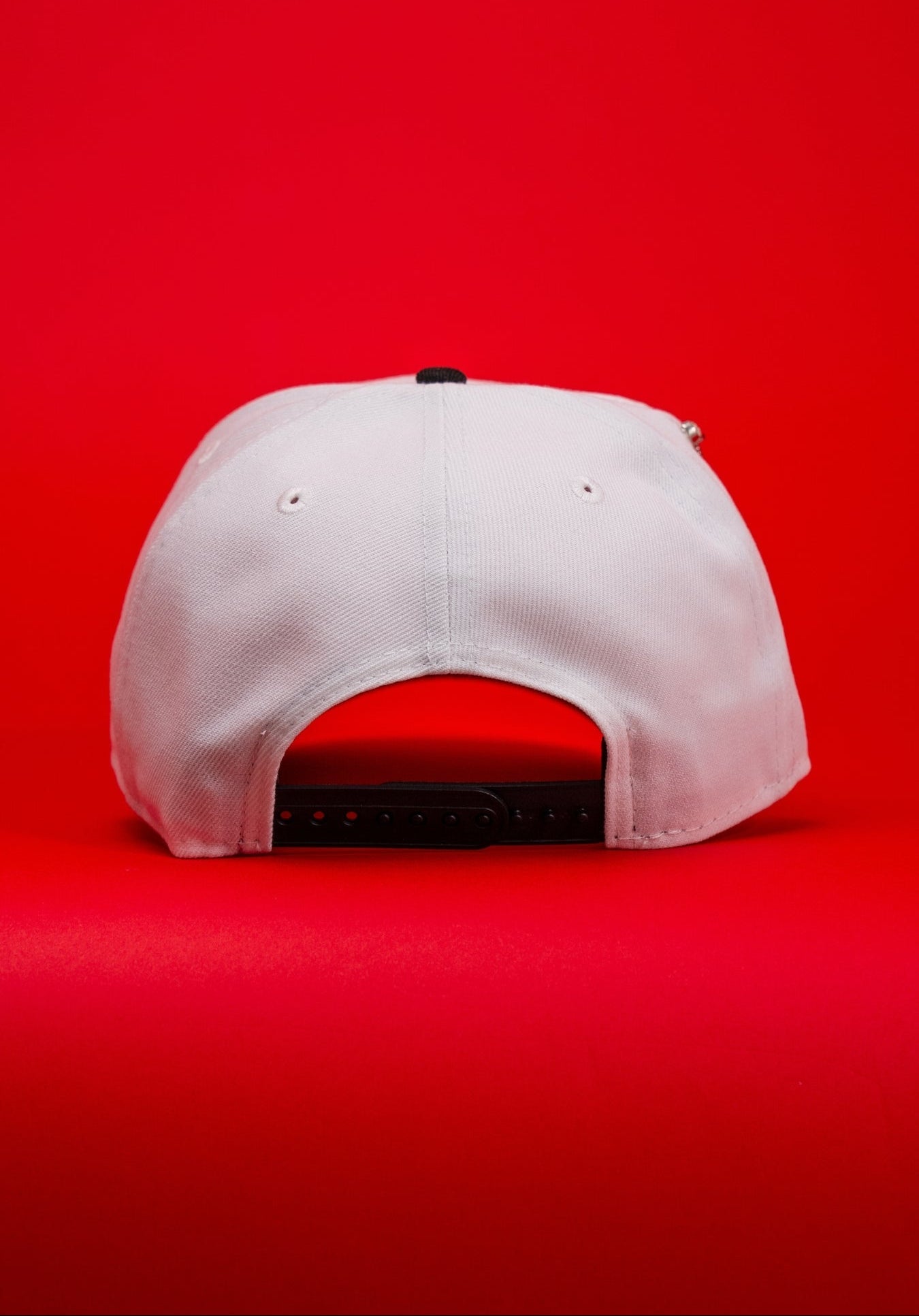 NEW ERA EXCLUSIVE 9FIFTY PEARL WHITE ANAHEIM ANGELS SNAPBACK W/ 50TH ANNIVERSARY SIDE PATCH