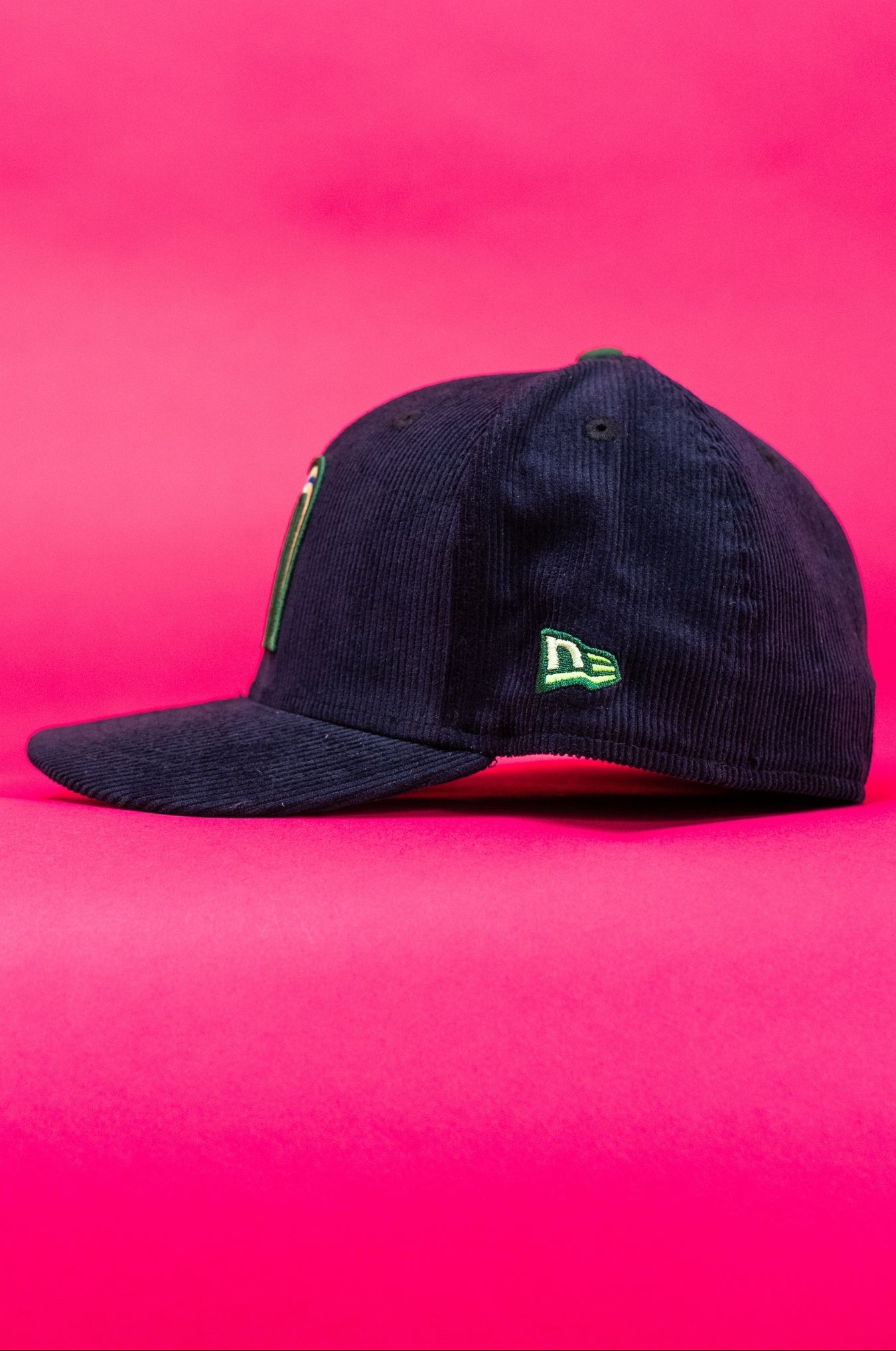 NEW ERA EXCLUSIVE 59FIFTY NAVY CORDUROY 2025 WBC MEXICO W/ MEXICO FLAG SIDE PATCH
