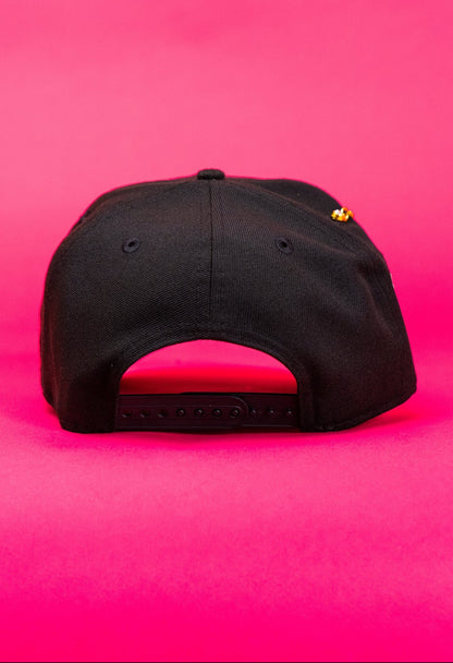 NEW ERA EXCLUSIVE 9FIFTY BLACK DETROIT TIGERS SNAPBACK W/ ALL STAR GAME SIDE PATCH