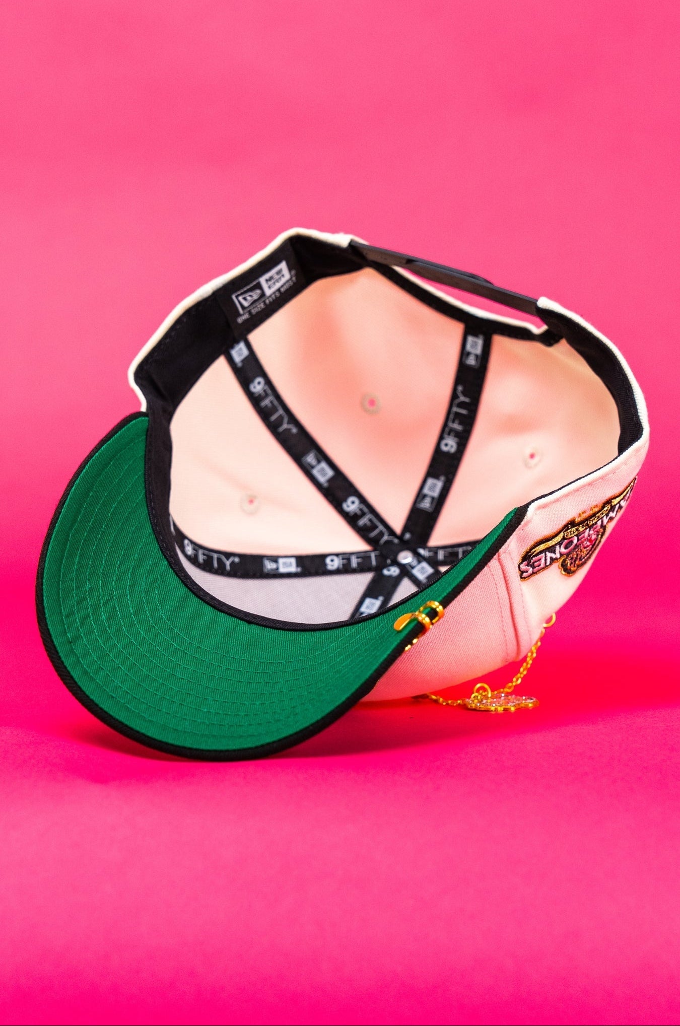 NEW ERA EXCLUSIVE 9FIFTY CHROME/BLACK CHARROS DE JALISCO SNAPBACK W/ CAMPEONES SIDE PATCH