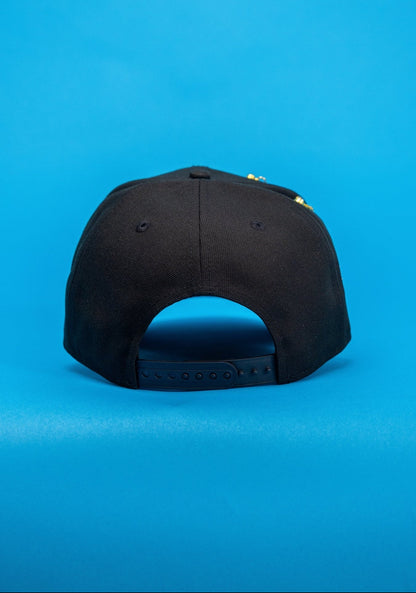 NEW ERA EXCLUSIVE 9FIFTY BLACKED OUT HOUSTON ASTROS SNAPBACK W/ "35 GREAT YEARS" SIDE PATCH