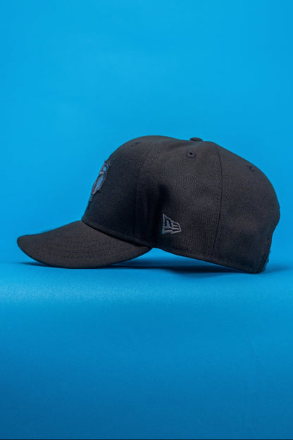 NEW ERA EXCLUSIVE 9FIFTY BLACKED OUT HOUSTON ASTROS SNAPBACK W/ "35 GREAT YEARS" SIDE PATCH
