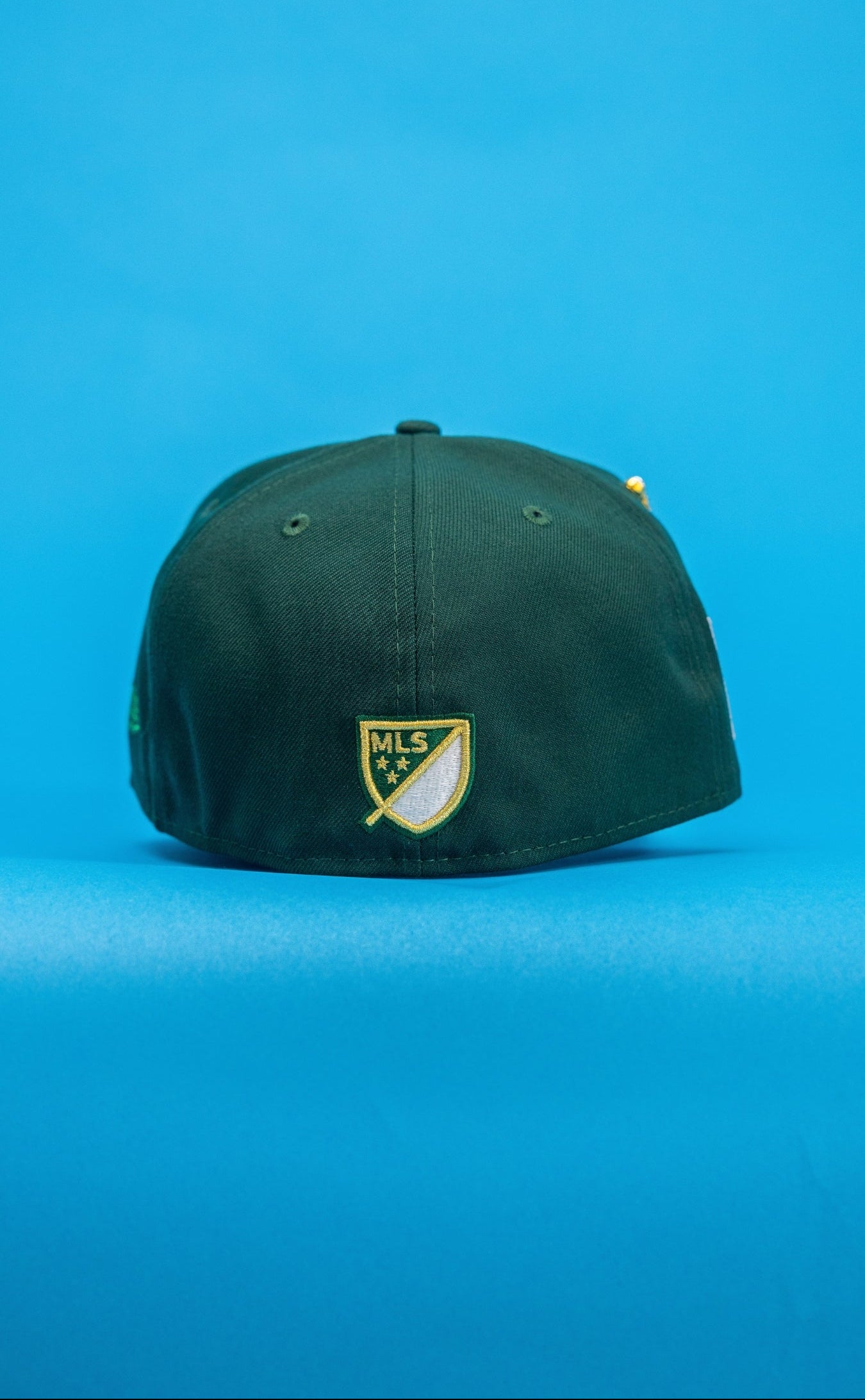 NEW ERA EXCLUSIVE 59FIFTY FOREST GREEN "LOS ANGELES FOOTBALL CLUB" W/ MEXICO FLAG SIDE PATCH