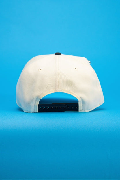 NEW ERA EXCLUSIVE 9FIFTY CHROME/BLACK LOS ANGELES DODGERS SNAPBACK W/ WORLD SERIES CHAMPIONS SIDE PATCH