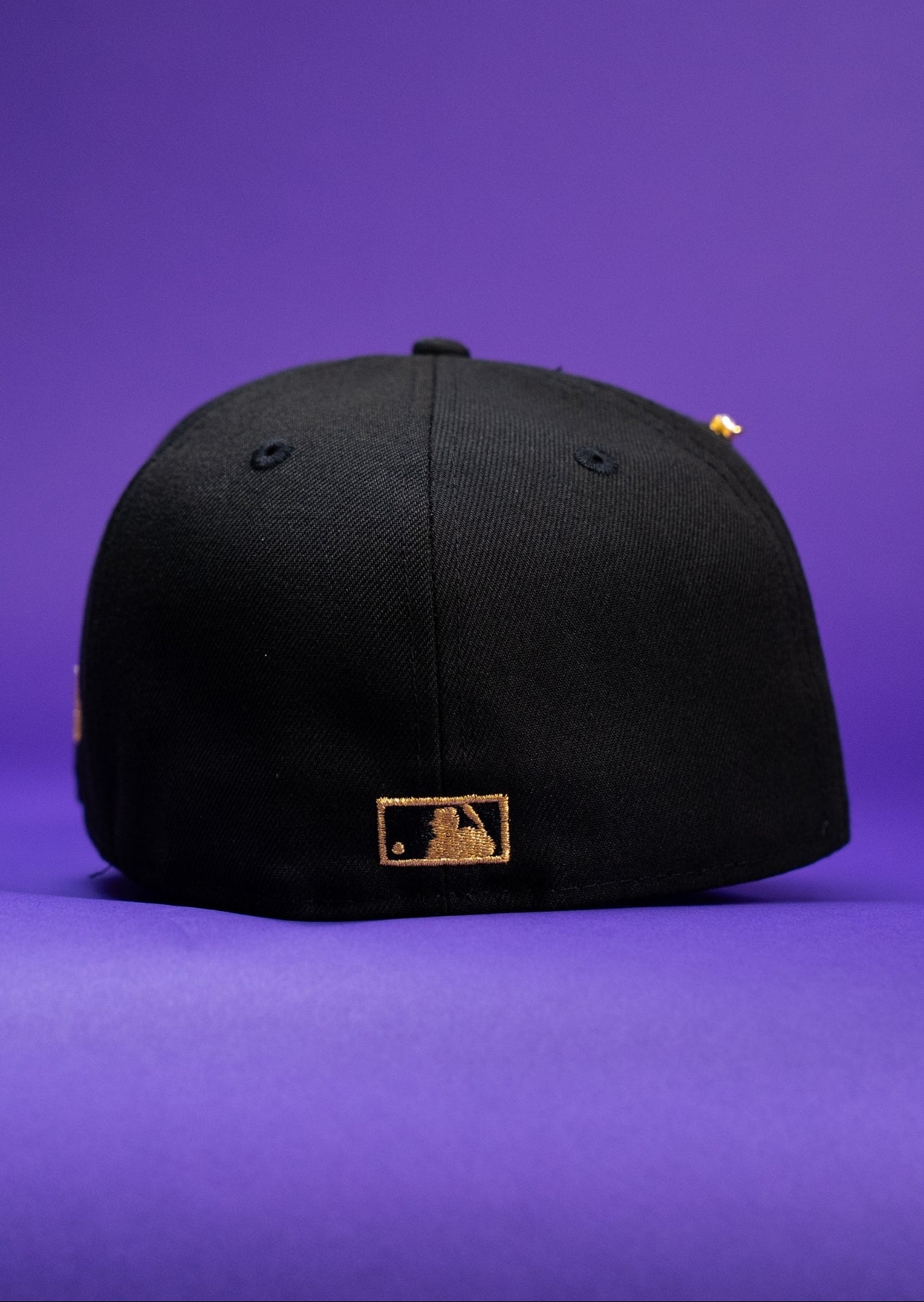 NEW ERA EXCLUSIVE 59FIFTY BLACK LOS ANGELES DODGERS W/ WORLD SERIES CHAMPIONS SIDE PATCH
