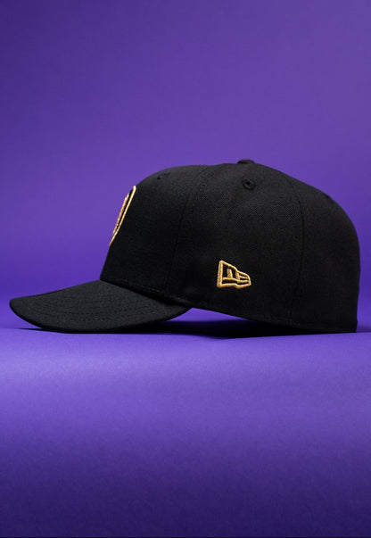 NEW ERA EXCLUSIVE 59FIFTY BLACK LOS ANGELES DODGERS W/ WORLD SERIES CHAMPIONS SIDE PATCH