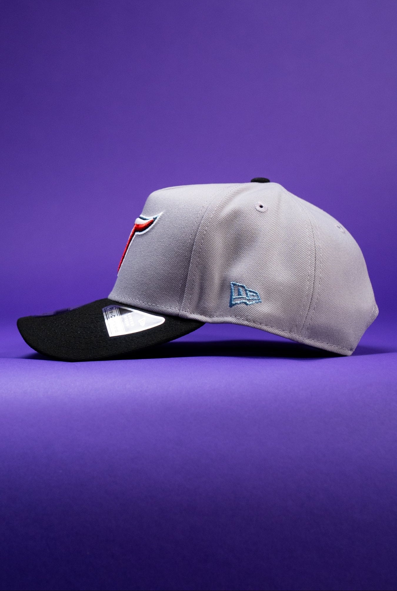 NEW ERA 9FIFTY A-FRAME GREY/BLACK TORONTO BLUE JAYS W/ 30TH SEASON SIDE PATCH