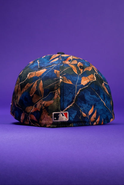 NEW ERA EXCLUSIVE 59FIFTY CAMOUFLAGE ATLANTA BRAVES W/ 150TH ANNIVERSARY SIDE PATCH