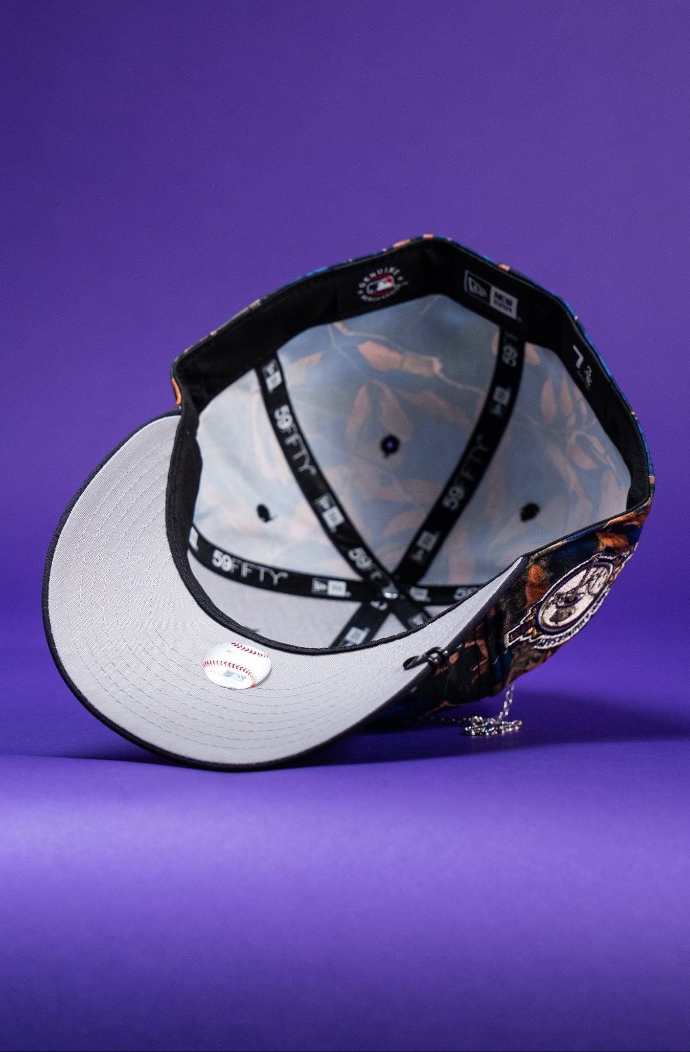 NEW ERA EXCLUSIVE 59FIFTY CAMOUFLAGE NEW YORK YANKEES W/ 100TH ANNIVERSARY SIDE PATCH