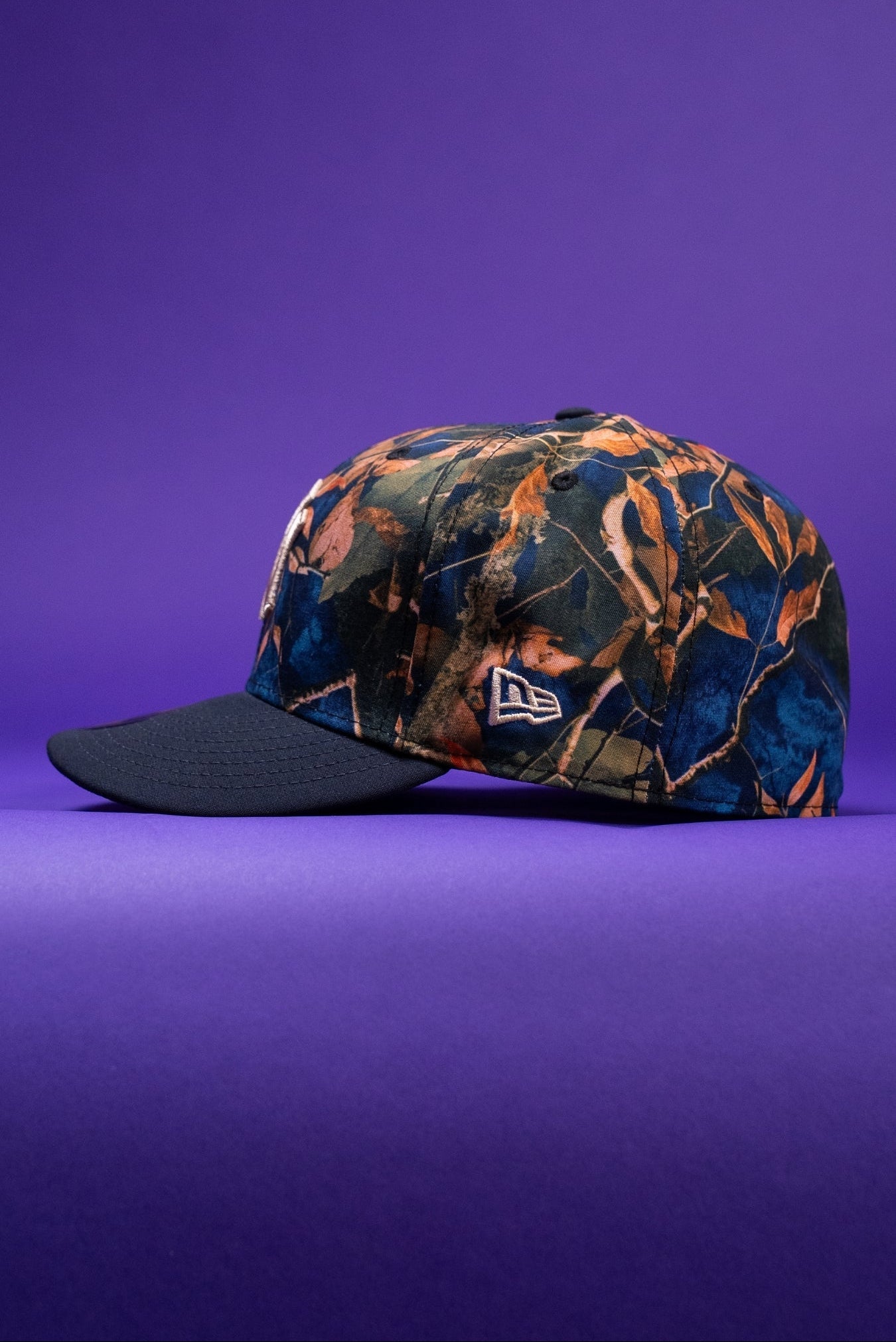 NEW ERA EXCLUSIVE 59FIFTY CAMOUFLAGE NEW YORK YANKEES W/ 100TH ANNIVERSARY SIDE PATCH
