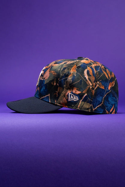 NEW ERA EXCLUSIVE 59FIFTY CAMOUFLAGE NEW YORK YANKEES W/ 100TH ANNIVERSARY SIDE PATCH