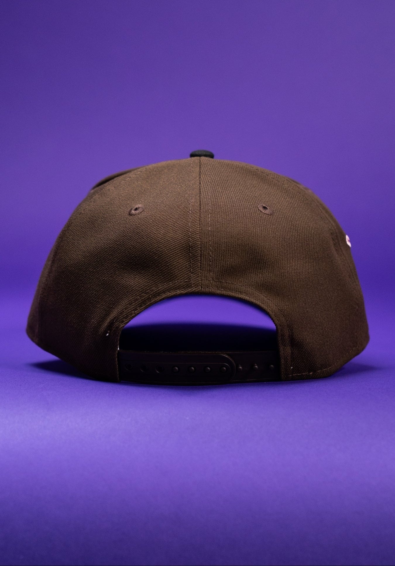NEW ERA 9FIFTY A-FRAME BROWN/BLACK MIAMI MARLINS W/ WORLD SERIES SIDE PATCH