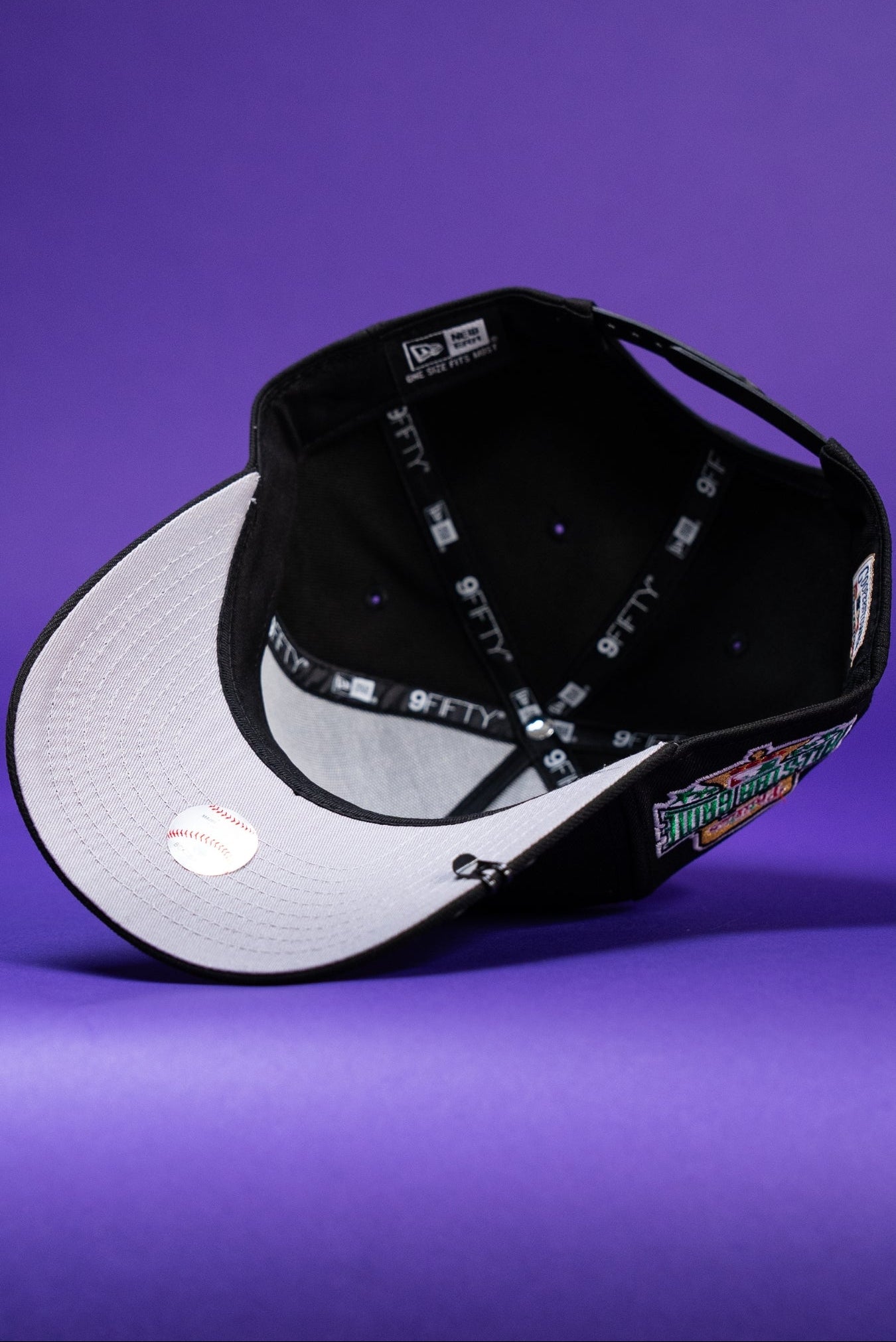 NEW ERA 9FIFTY A-FRAME BLACK PHILADELPHIA PHILLIES W/ ALL STAR GAME SIDE PATCH