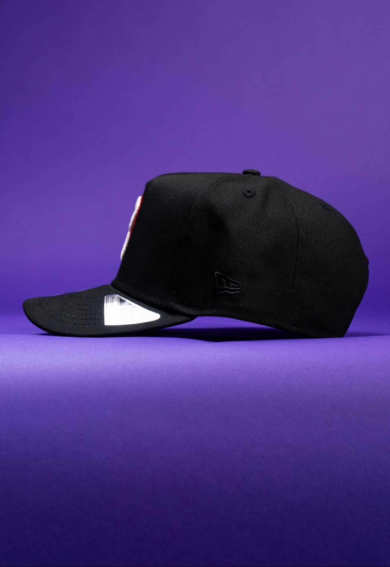 NEW ERA 9FIFTY A-FRAME BLACK PHILADELPHIA PHILLIES W/ ALL STAR GAME SIDE PATCH