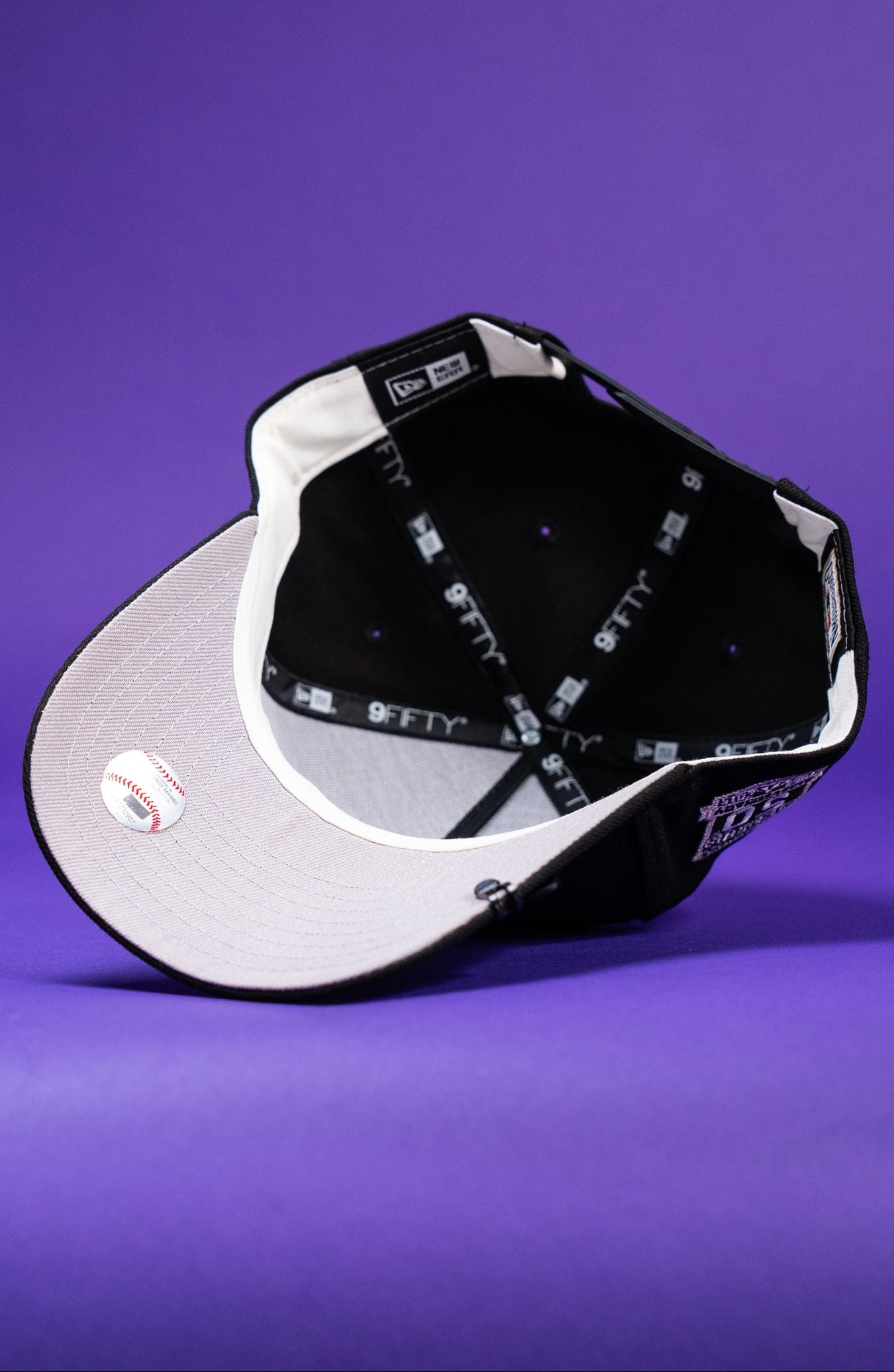 NEW ERA 9FIFTY A-FRAME BLACK HOUSTON ASTROS W/ 50TH ANNIVERSARY SIDE PATCH