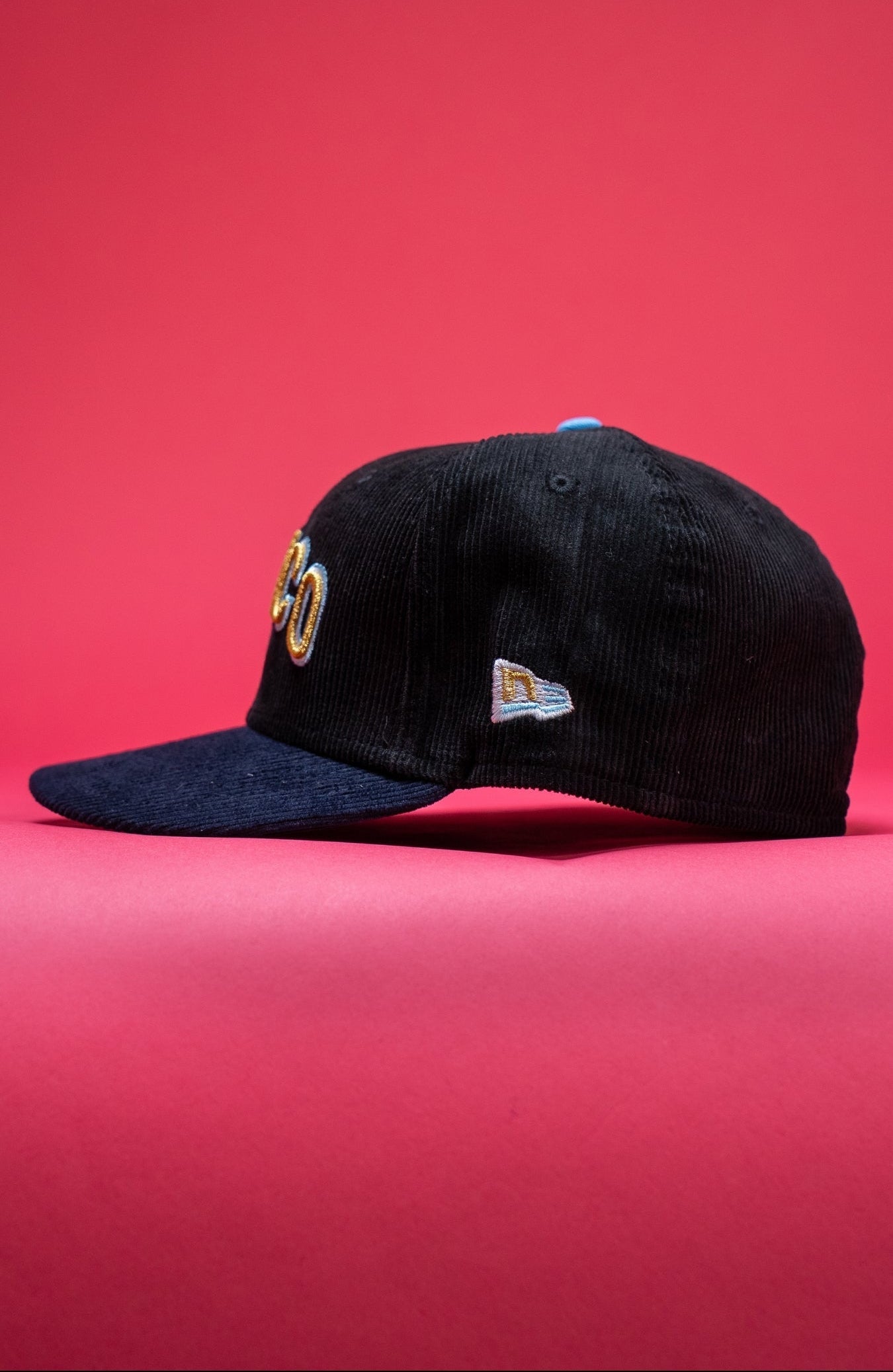 NEW ERA EXCLUSIVE 59FIFTY CORDUROY 2025 WBC MEXICO SCRIPT W/ MEXICO FLAG SIDE PATCH