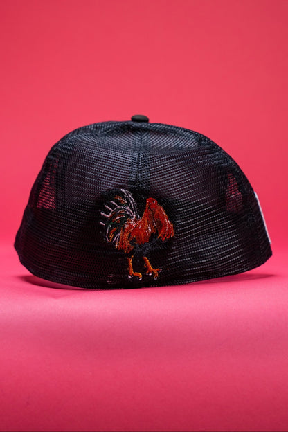 NEW ERA EXCLUSIVE 59FIFTY BROWN 2025 WBC MEXICO SCRIPIT MESHBACK W/ MEXICO FLAG SIDE PATCH