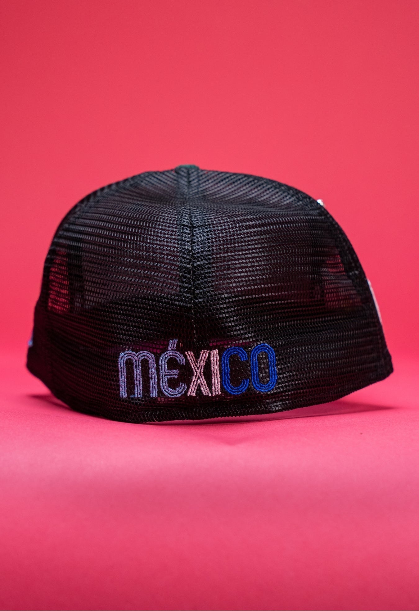 NEW ERA EXCLUSIVE 59FIFTY GREEN CORDUROY 2025 WBC MEXICO MESHBACK W/ MEXICO FLAG SIDE PATCH