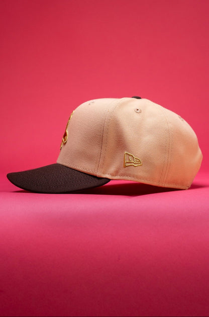 NEW ERA EXCLUSIVE 9FIFTY SOFT PEACH BOSTON RED SOX SNAPBACK W/ 2004 WORLD SERIES SIDE PATCH