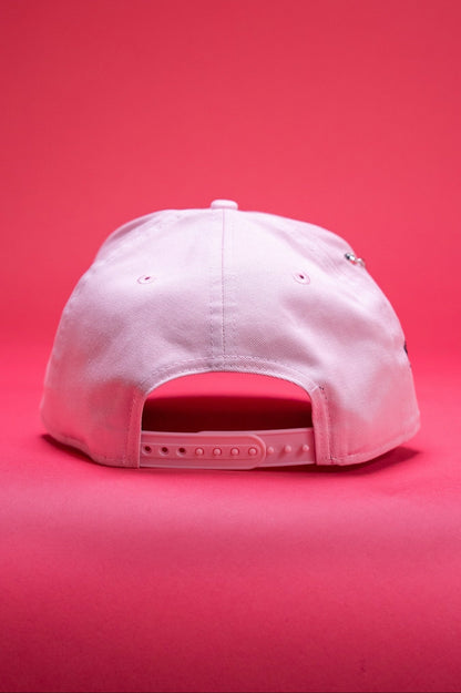 NEW ERA EXCLUSIVE 9FIFTY PINK MIAMI MARLINS SNAPBACK W/ 1997 WORLD SERIES SIDE PATCH