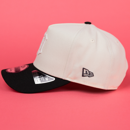 NEW ERA 9FIFTY A-FRAME CHROME/ BLACK DETROIT TIGERS SNAPBACK W/ WORLD SERIES SIDE PATCH