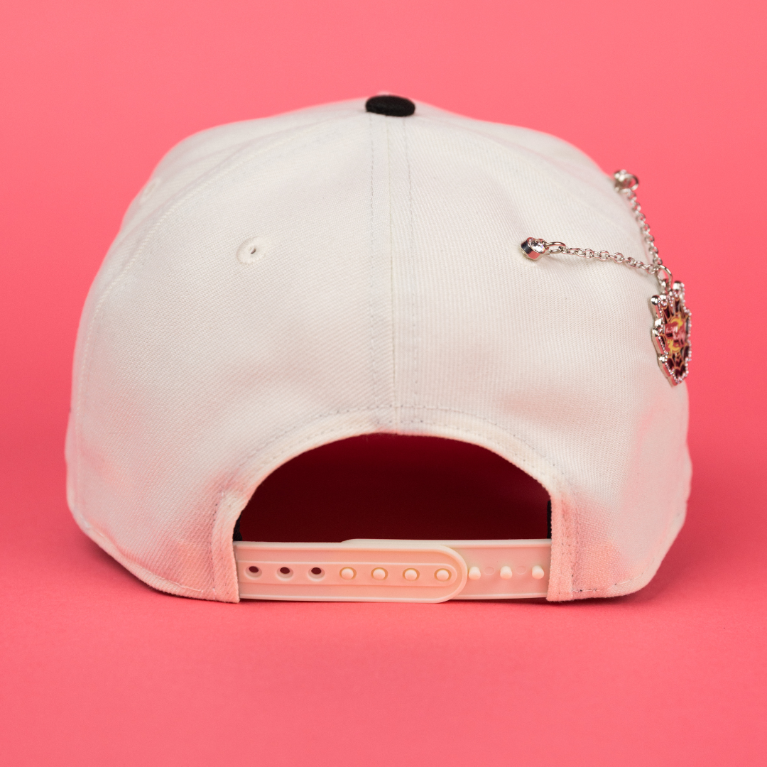 NEW ERA 9FIFTY A-FRAME CHROME/ BLACK DETROIT TIGERS SNAPBACK W/ WORLD SERIES SIDE PATCH