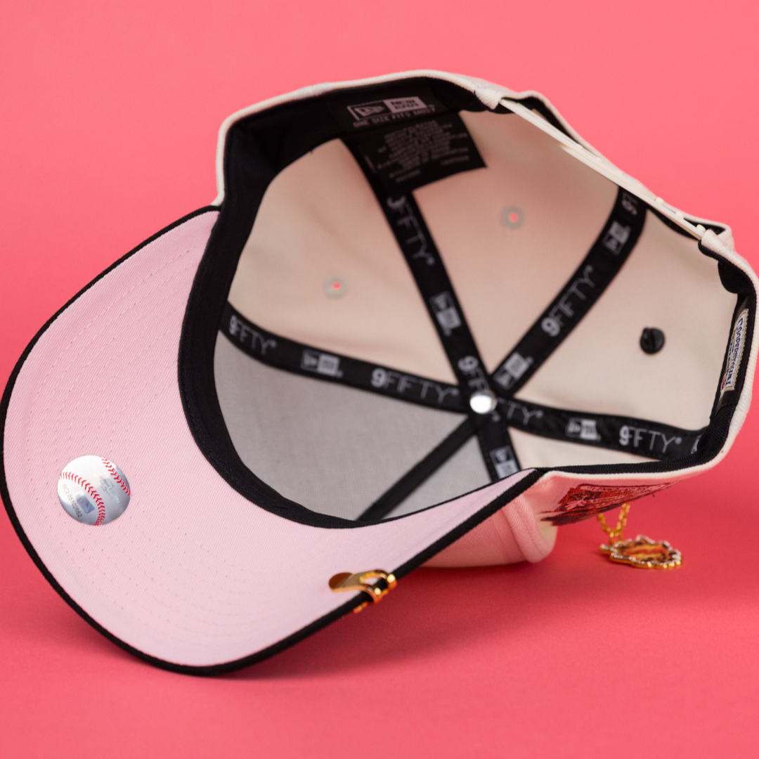NEW ERA 9FIFTY A-FRAME CHROME/ BLACK PITTSBURGH PIRATES SNAPBACK W/ 1959 ALL STAR GAME SIDE PATCH
