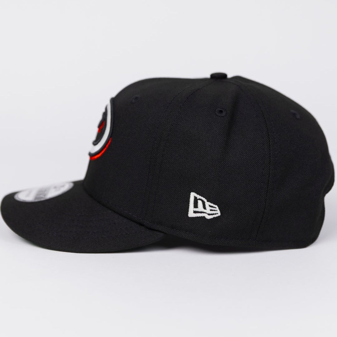 NEW ERA EXCLUSIVE 9FIFTY BLACK ARIZONA DIAMONDBACKS SNAPBACK W/ 1998 INAUGURAL SEASON PATCH